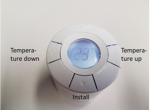 F. Danfoss Living connect Z-thermostat functions Salusfin
